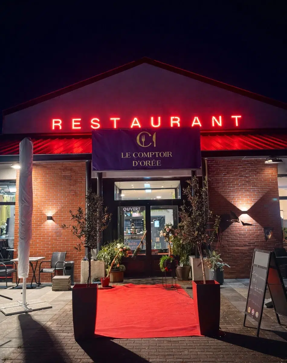 Entrée du restaurant Le Comptoir d'Orée